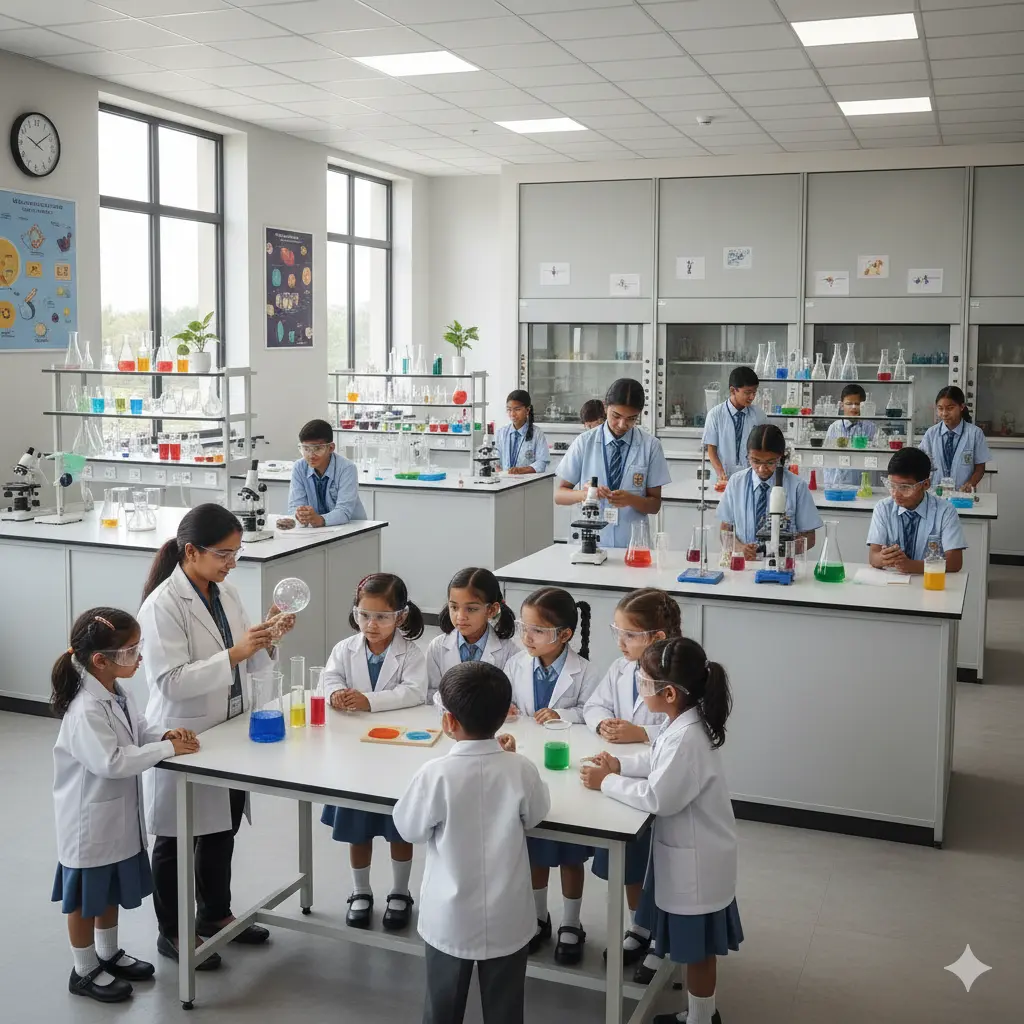 Science Laboratories at Quantum International School